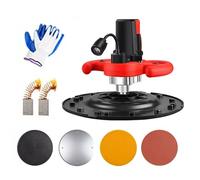 Electric Concrete Mixer Polishing Machine for Wall Smoothing and Leveling - Cement Mortar Trowel and Masons Plastering Tool