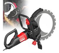 Electric Concrete Ring Saw with Water Fed Dust Suppression, 3000rpm Brushless Motor for Efficient Brick and Granite Cutting