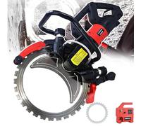 Electric Concrete Ring Saw with Water Fed Dust Suppression for Granite, Concrete, Marble, and Brick Cutting on Building Sites and Renovation Projects