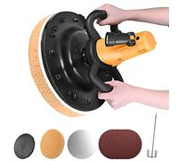 Electric Concrete Sander, 1680W Handheld Wall Polishing Machine, Variable Speed 280-2800min, Drywall Ceiling Sander, 220V