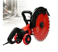 Electric Concrete Saw, 16-Inch Dry/Wet Circular Cutter for Masonry | Professional Electric Concrete Saw for Masonry Cutting, Ideal for Granite, Porcelain, Wood, & Stone Projects