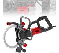 Electric Concrete Saw, Brushless Wall Chaser Cutting Machine with Water Fed Dust Suppression for Brick and Granite, Toroidal Concrete Ring Saw