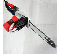 Electric Concrete Saw - Handheld Wall Cutter, Chain Saw for Stone & Brick, Water Fed Dust Suppression, Efficient Cutting Tool with 480-1 Chain & Guide Bar