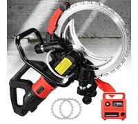 Electric Concrete Saw with Brushless Motor for Deep Cutting and Grooving in Construction
