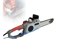 Electric Concrete Saw with Water Fed Dust Suppression, Includes Diamond Chains, Ideal for Cutting Granite, Porcelain, Wood, Concrete, and Stone