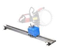 Electric Concrete Track Saw with Guide Rail, 150W Adjustable Cutting Depth, One-Button Lifting, Suitable for Concrete, Stone, Porcelain, 1.5m