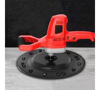 Electric Concrete Trowel, Handheld Mortar Polishing Machine, 1280W Motor, 6-Speed Adjustable, Includes 7 Sanding Discs, Ideal for Cement Mortar Smoothing