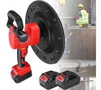 Electric Concrete Trowel, High-Efficiency Wall Smoothing Machine, 900W Plastering Tool with Brushless Lithium Battery, Ideal for Masons and Construction Projects