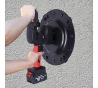 Electric Concrete Trowel Machine, 1680W Smoothing Polishing Machine with 6 Variable Speeds, 200 RPM Multi-Function Sander Grinder for Walls