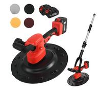 Electric Concrete Trowel Machine, Cordless Wall Smoothing Polisher with 6 Speed Adjustable for Construction