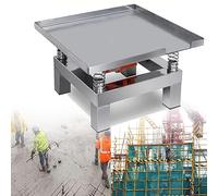 Electric Concrete Vibrating Table, Mini Vibration Test Bench with Stainless Steel Platform, 3000rpm for Efficient Concrete Testing and Vibrating