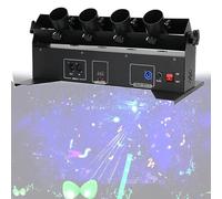 Electric Confetti Cannon Machine, 4 Head Electric Confetti Cannon, DMX512 & Remote Control for Wedding, for Weddings, Disco Shows, Clubs, and Stage Parties