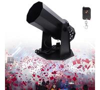 Electric Confetti Cannon, Wireless Confetti Launcher Machine, The Height Of Spray Paper Can Reach 8-10 Meters, for clubs parties bars