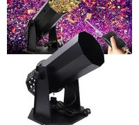 Electric Confetti Machine with Remote,Paper Height: (8-10 meters) for DJ Party Nightclub Wedding Stage Concert Event Show Christmas
