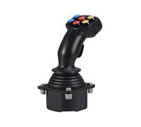 Electric Control Handle SMC60A, 6 Buttons + 1 Trigger Hall Joystick Agricultural Machinery Engineering Machinery(5V Output RS485)