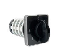 Electric Control Switch 4 Knots 20A 0-6 Position Changeover Rotary Cam Interruptor HZ5B-20/4 1Pcs