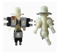 Electric Control Water Inlet Valve ，compatible For LG Drum Washing Machine 5221EN2003C Double Head Solenoid Valve CNKB FCS-135A To Solve E4/F5 Failure