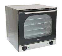 MonsterShop Electric Convection Oven Twin Fanassisted 4 Trays Aluminium Commercial Baking