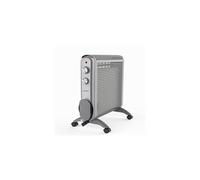Electric Convector Heater for Home, Portable Mica Space Heater 2KW, Silent Room Heater, Oil Free, IP24 Splash-proof, Low Energy Radiant Convection