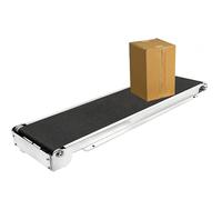 Electric Conveyor Belt with Brushless Motor, Speed Regulator for Food Processing, Product Packaging, Heavy-Duty Industrial Use, Adjustable Speed, Reliable Perfo