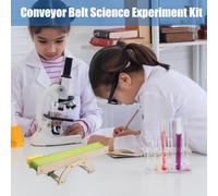 Electric Conveyor Model Kit - Automatic Elevator, Assembled Science Technology Toy | Safe and Harmless Educational Experiment Toy for Elementary School Student