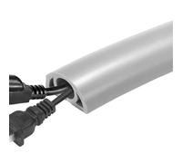 Electric Cord Covers for Floor - PVC Flexible Wire Duct, Flame-Retardant Cable Protector Floor,Self-adhesive Household Cable Management Cord Hider for Home Office or Outdoors