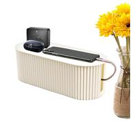Electric Cord Organizer - Desktop Wire Holder, Cable Management Box | 11.81x5.12x4.33 Inch, Motorized Belt Hider, Over Voltage Storage, Large Configuration