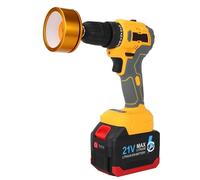 Electric Cordless Bottle Capping Machine with Adjustable Speed and Torque, Includes Multiple Screwing Heads for Versatile Bottle Cap Applications