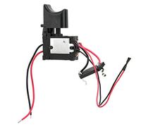 Electric Cordless Drill Speed Control Trigger Switch 7.2 V - 24 V Drill Switch with Small Light for Electric Hand Drill or Other Power Tools