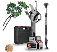 Electric Cordless Pruning Shears for Gardening, Extendable Handle for Easy Branch Cutting, Ideal for Pruning and Trimming
