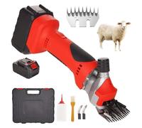 Electric Cordless Sheep Shears 550W 2800RPM | With 2 Batteries and Alloy Steel Blades(9 Tooth+Battery)