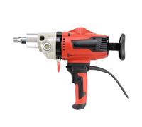 Electric Core Drill, 0-2000 RPM No-Load Speed, 130mm Drilling Diameter, Variable Speed, Suitable for Dry and Wet Use, Rotary Handle for Wall Tile Opening