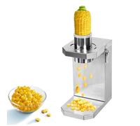 Electric Corn Peeler - Stainless Steel Cutting Head, One-Click Operation, 20s Fast Corn Cutter for Making Corn Dishes, Chowder, Salad, and Canned Corn