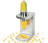 Electric Corn Peeling & Threshing Machine, Stainless Steel Body, 6.5cm Diameter Removable Feed Opening, Ideal For Fresh & Cooked Corn, Home & Commercial Use
