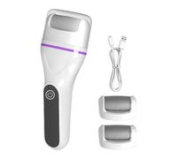Electric Corn Remover for Men | Hard Foot Skin Remover Tool - Portable Heel Smoothing and Dead Skin Removal Tool with Electric Pumice Stone