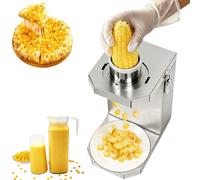 Electric Corn Stripper Machine, 40W Stainless Steel Corn Kernel Remover, 30s Shelling, for home kitchens, meal prep and small-scale cooking