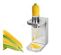 Electric Corn Stripper, Stainless Steel Automatic Corn Cob Thresher with Removable Blade, Efficient Peeler for Restaurant and Kitchen Use