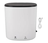 Electric Cosmetic Brush Cleaner Automatic USB Turbo Blue Lights Cleaning One Key Control Makeup Brush Cleaner Dryer Machine for All Size Makeup Brushes Professional Makeup Artists