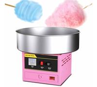 Electric Cotton Candy Machine, 1200W Commercial Candy Floss Maker for Party Snacks, Fun Cooking, Stalls, Silver