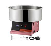 Electric Cotton Candy Machine Commercial Floss Maker Marshmallow for Carnivals Birthday Parties Sports Events for Beginners DIY(Pink)