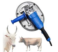 Electric Cow Dehorner,1900W Electric Big Cattle Dehorner Adult Cattle Dehorners, Portable Cattle Dehorner Tool,Speed 8500R/Min,Removal for Cattle/Adult Cow/Sheep Horn Cutting(Blue)