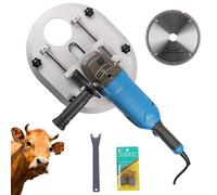 Electric Cow Dehorner, 2100W Horn Cutting Machine, 8500 r/min Rotation Speed, 85 mm Diameter Adult Cattle Dehorning Sawing for Cows and Goats, Sheep, Livestock