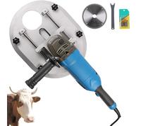 Electric Cow Dehorner, 8500RPM Cattle Lamb Farm Dehorning Tool, Livestock Animal Husbandry And Equipment, for Cattle/Adult Cow/Sheep Horn blue