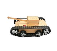 Electric Crawler Science - Tracked Tank Model, Assembly Engineering Vehicle Toy | Stem Educational Learning Activity Set, Creative Skill Builder Toy with Pack for Kids Boys Girls Motor Practice Play