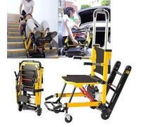 Electric Crawler Stair Climber Chair, Manual Stair Climbing Wheelchair for Elderly Patients, Up and Down Stairs Mobility Aid