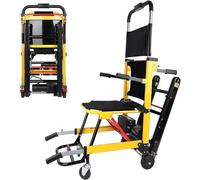 Electric Crawler Stair Climber Wheelchair, Foldable Hand Truck Power Stair Crawler, 353LB Capacity for Elderly Disabled Patient