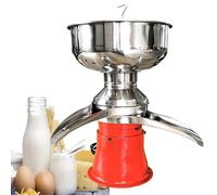 Electric Cream Separator Machine - Professional Milk Centrifuge with Stainless Steel Bowl, 50L/H and 9500RPM Speed for Cows, Sheep, Goat, and Camel Milk