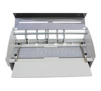 Electric Creasing Machine with Dotted and Rice Lines, 18.5-Inch Three-In-One for Paper Cutting, Creasing, and Punching, Ideal for Document Preparation