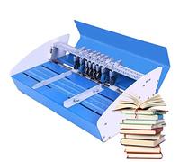 Electric Creasing Machine with Positioning Ruler, Perforating Die, Scoring Tools for Extended Bench and Precise Scale in Book and Photo Crafting