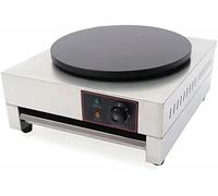Electric Crepe, Non-Stick Pancake Iron, Commercial Pancake Pan 15.75 Inch With Temperature Control